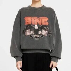 Anine Bing Eagle Crewneck Sweatshirt